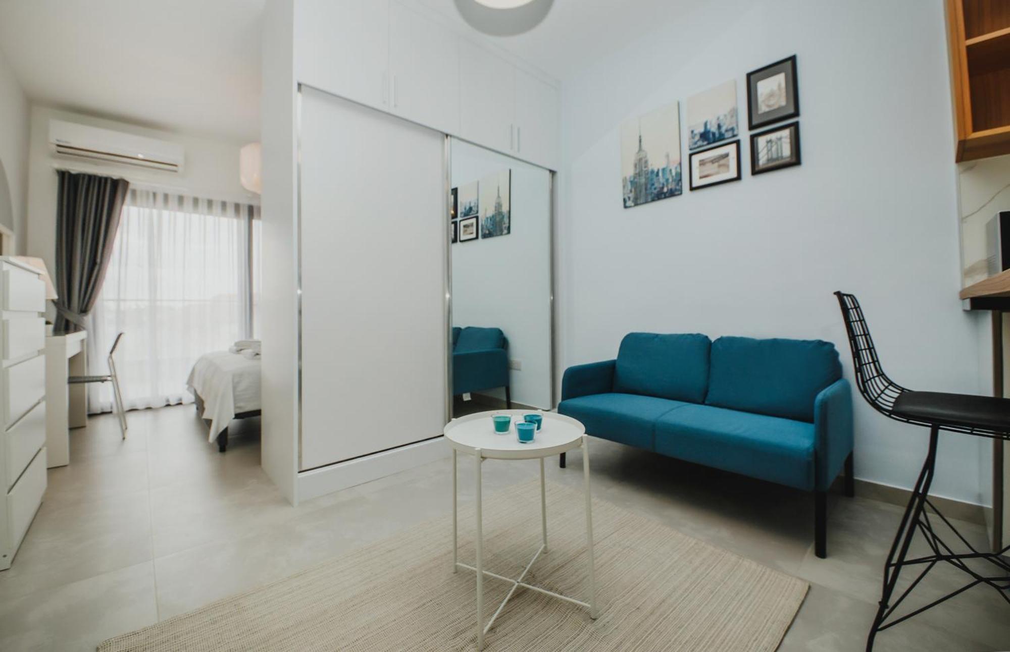 Caesar Blue Seaside Luxury Apartments Gastria Exterior foto